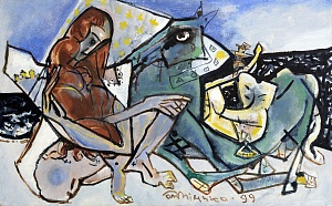 «Женщина и конь», 1999
