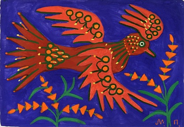 "A Jackdaw Flies Over a Beam", 1986