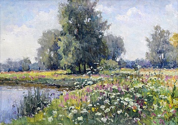 "Meadows are blooming", 1972