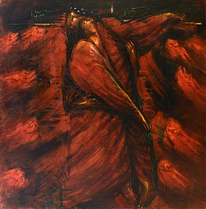 «Иисус Христос и воин», 1980-е