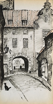 "Riga. Swedish Gate", 1960