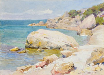 "Sea coast (Crimea)", 1926