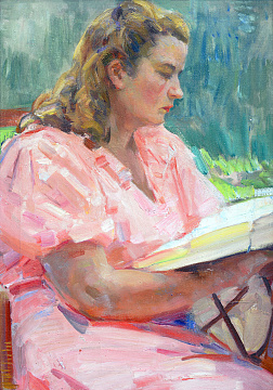 “Reading. Portrait of the Artist’s Wife”, 1947