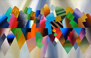 "Cubist landscape", 2005