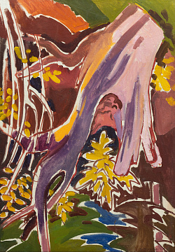 "Old Tree Stump", 1963