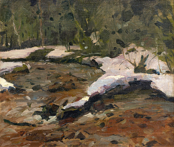 "Winter Stream", 1958