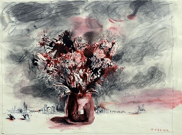 "Red Flowers", 1987