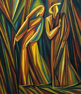 «Госпожа Лиля и Евгений Сверстюк», 1994