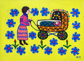 "There's nothing better than that young mother", 1986