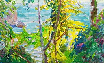 "Gurzuf. View from the terrace", 1973