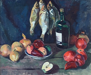 «Натюрморт с рыбой», 1982