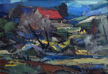"Edge of the village", 1960s
