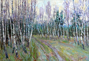 «Цветущий березняк», 1960-е