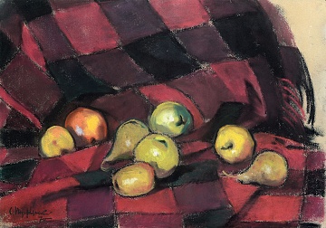 "Still Life with Apples and Pears", 1970