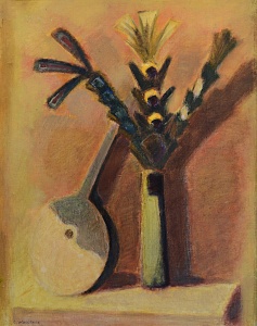 «Натюрморт с домрой», 1989