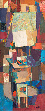 "Easel", 1974