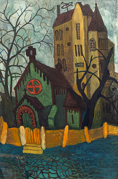 "Landscape with a Church", 1960