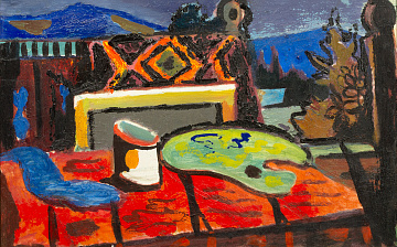 «Натюрморт с палитрой», 1970-е