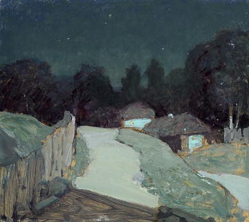 "Night in the Village", 1934