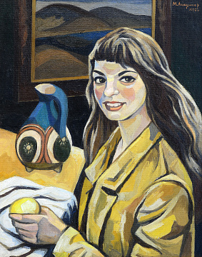 "Portrait of Zoe Lerman", 1972