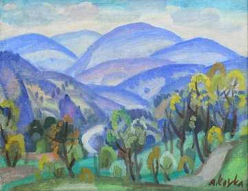 "Mountain Landscape", 1970s