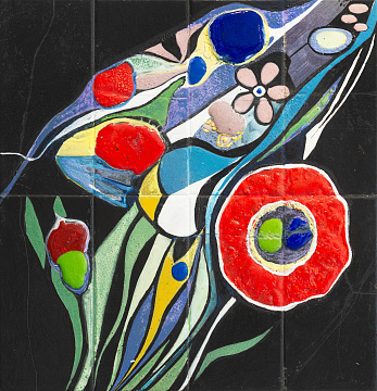 “Red Poppy”, 1990