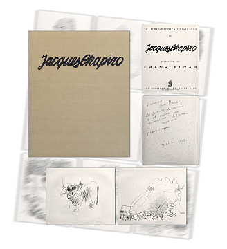 Edition of 12 original lithographs, 1947