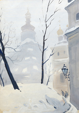 “Winter Fog. Kyiv. Lavra”, 1970s