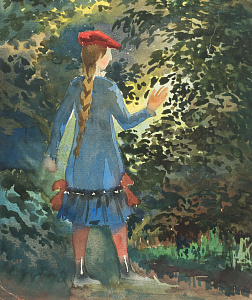 «Лёля испугалась змеи», 1880-е