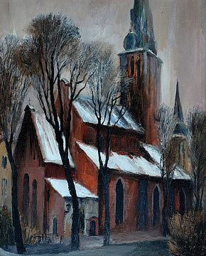 "Catholic church in Riga", 1979