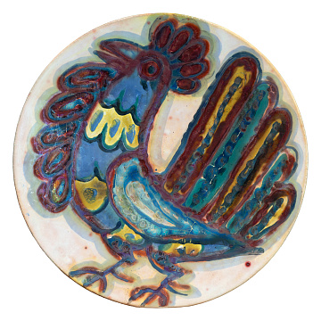 Platter “Rooster,” 1973